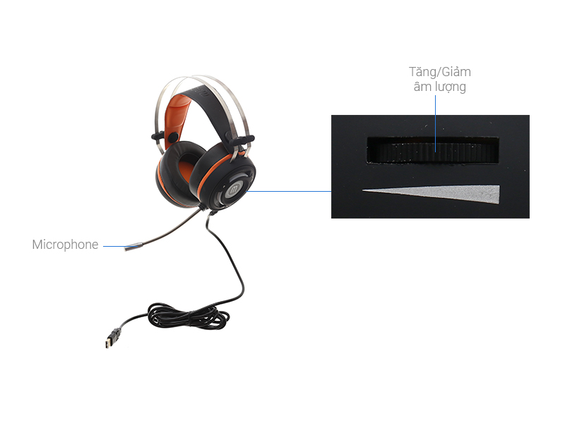 Tai nghe Chụp Tai Gaming MozardX G1