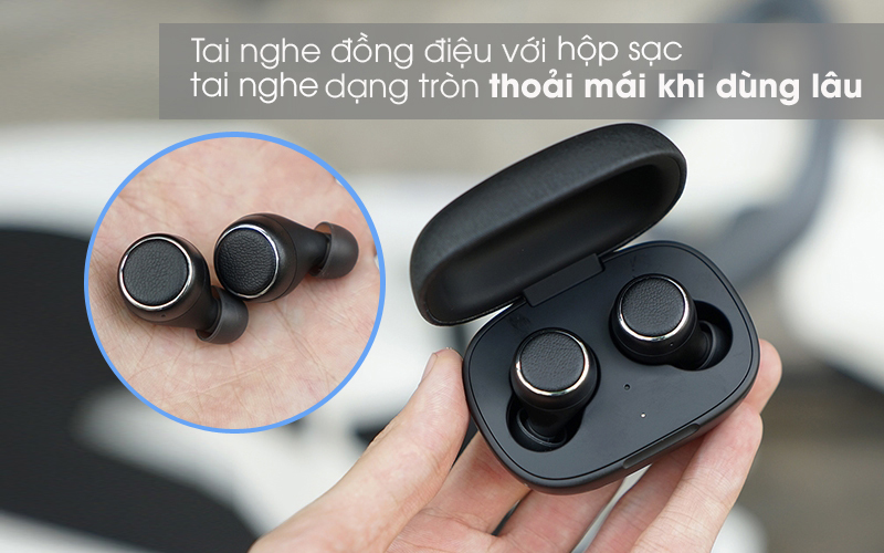 Tai đeo nhỏ gọn - Tai nghe Bluetooth True Wireless Harman/Kardon FLYTWS Đen