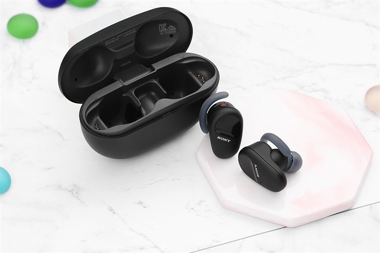 Tai nghe Bluetooth True Wireless Sony WF-SP800N Màu Đen