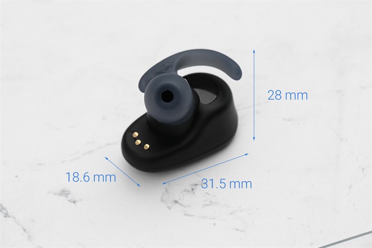 Tai nghe Bluetooth True Wireless Sony WF-SP800N Màu Đen