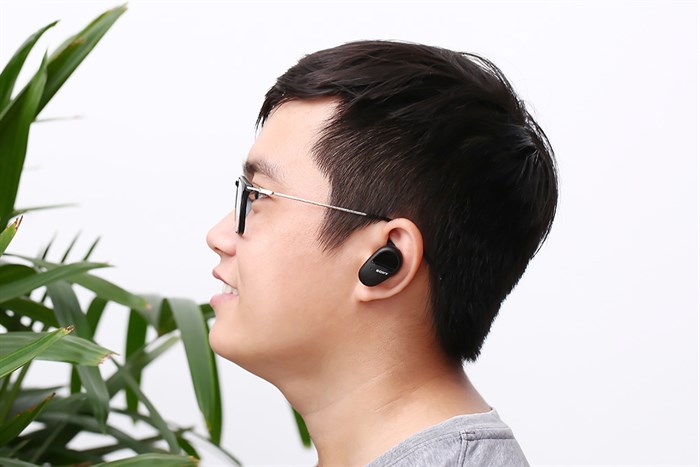 Tai nghe Bluetooth True Wireless Sony WF-SP800N Màu Đen