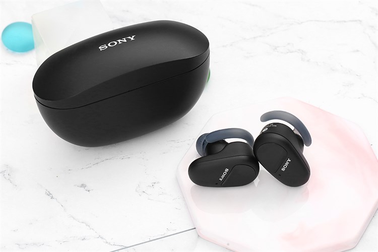 Tai nghe Bluetooth True Wireless Sony WF-SP800N Màu Đen