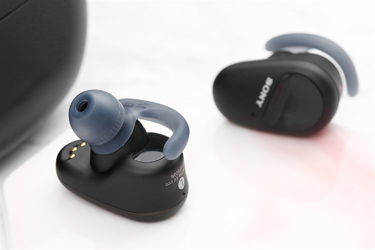 Tai nghe Bluetooth True Wireless Sony WF-SP800N Màu Đen