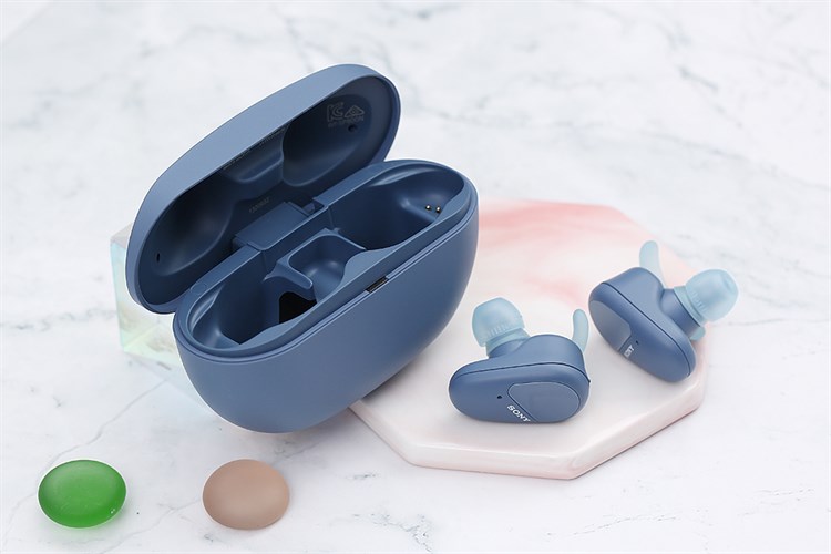 Tai nghe Bluetooth True Wireless Sony WF-SP800N Màu Xanh Dương