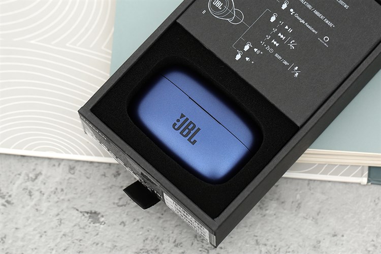 Tai nghe Bluetooth True Wireless JBL LIVE 300 Màu Xanh Dương