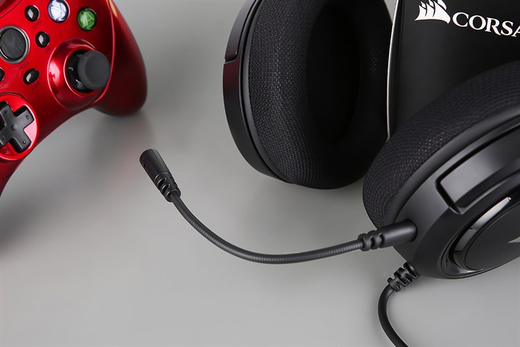 Tai nghe Chụp Tai Gaming Corsair HS35 Stereo Carbon Màu Đen