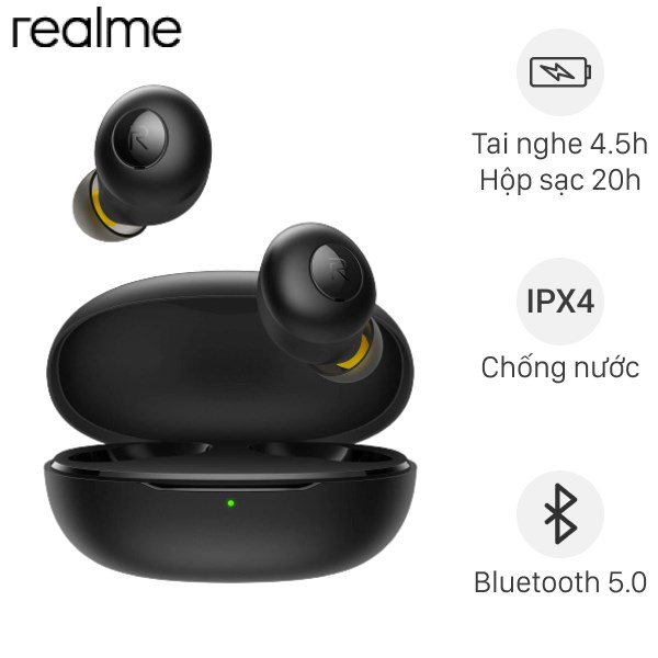 Tai nghe Bluetooth True Wireless Realme Buds Q RMA215