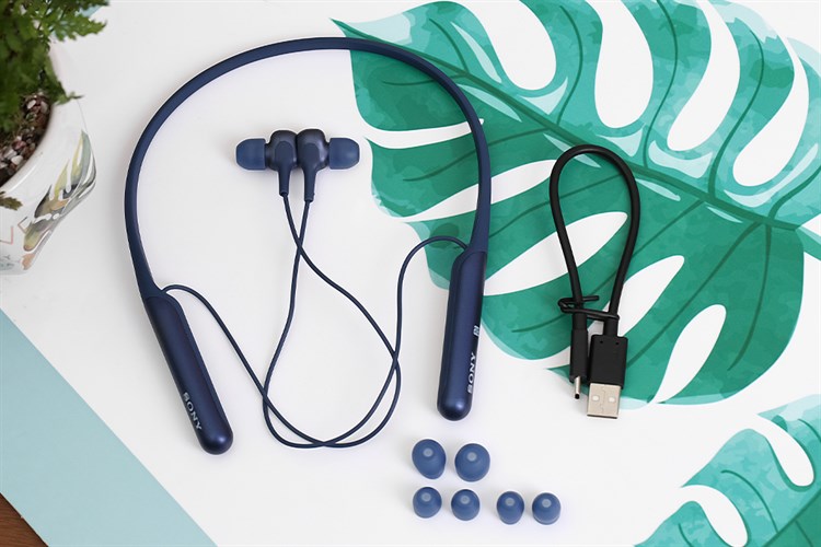 Tai nghe Bluetooth Sony WI-C600N Màu Xanh Dương