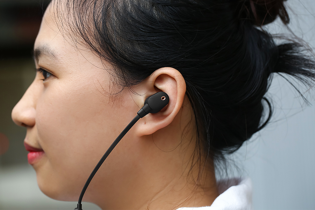 Tai nghe Bluetooth Sony WI-1000XM2 Màu Đen