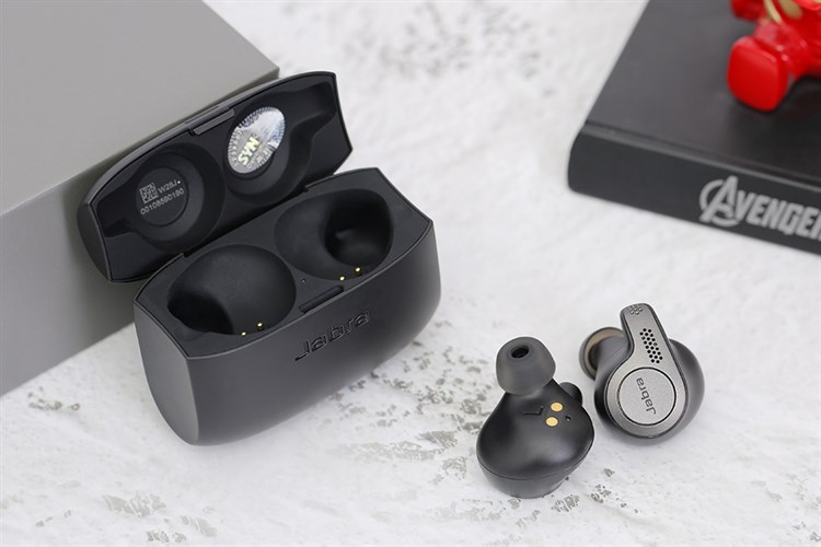 Tai nghe Bluetooth True Wireless Jabra Elite 65T Đen Titanium Màu Đen