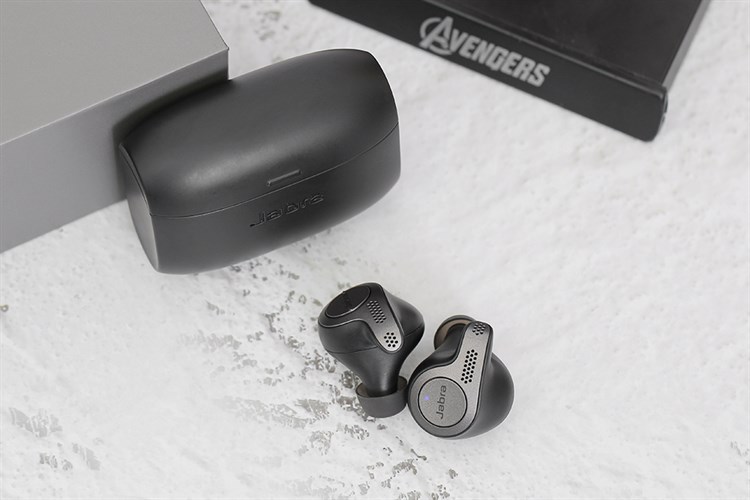 Tai nghe Bluetooth True Wireless Jabra Elite 65T Đen Titanium Màu Đen