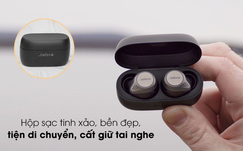 Tai nghe Bluetooth True Wireless Jabra Elite 75T Đen Titanium - Kết nối không dây Bluetooth 5.0