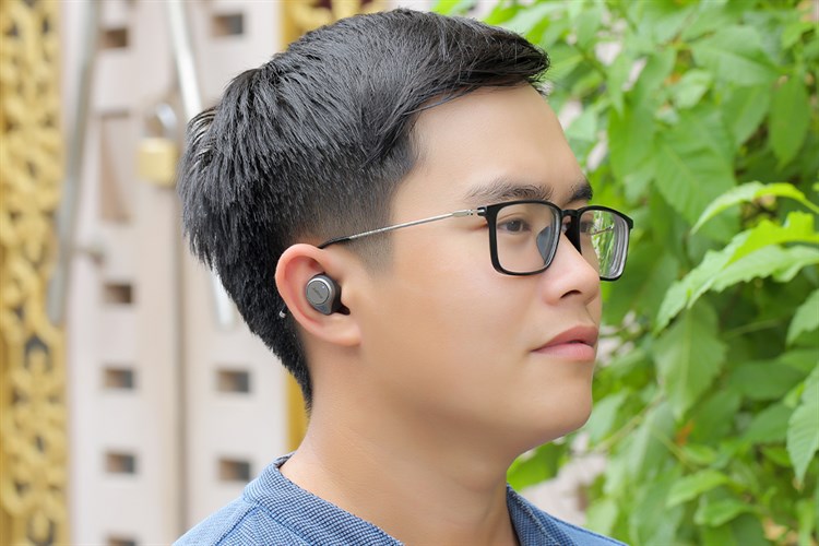 Tai nghe Bluetooth True Wireless Jabra Elite 75T Đen Titanium Màu Đen