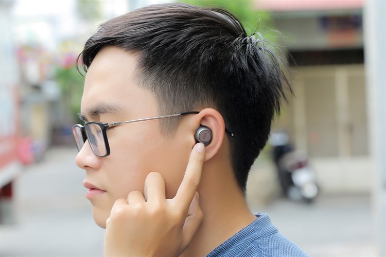 Tai nghe Bluetooth True Wireless Jabra Elite 75T Đen Titanium Màu Đen