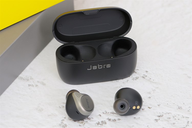 Tai nghe Bluetooth True Wireless Jabra Elite 75T Đen Titanium Màu Đen