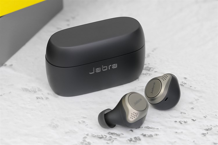 Tai nghe Bluetooth True Wireless Jabra Elite 75T Đen Titanium Màu Đen