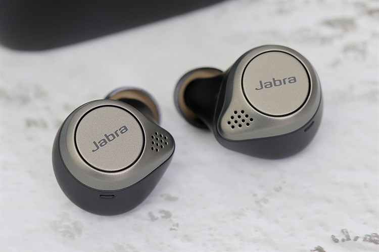 Tai nghe Bluetooth True Wireless Jabra Elite 75T Đen Titanium Màu Đen