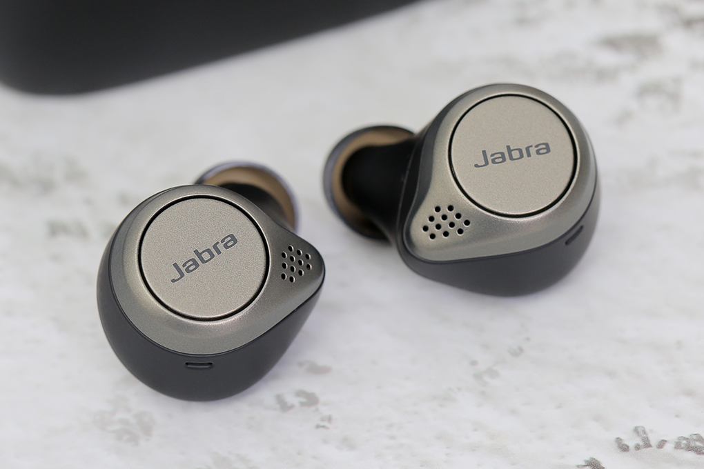 Tai nghe Bluetooth True Wireless Jabra Elite 75T Đen Titanium