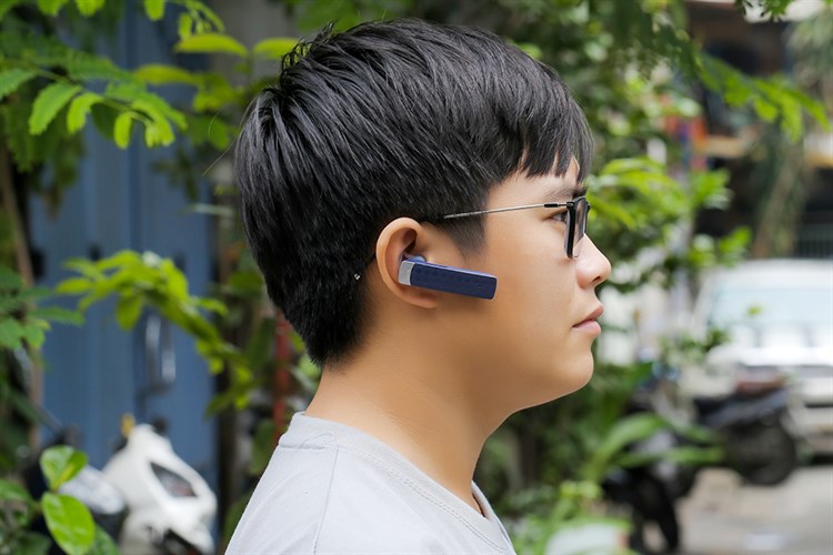 Tai nghe Bluetooth 1 Bên Roman R552X Màu Xanh Dương