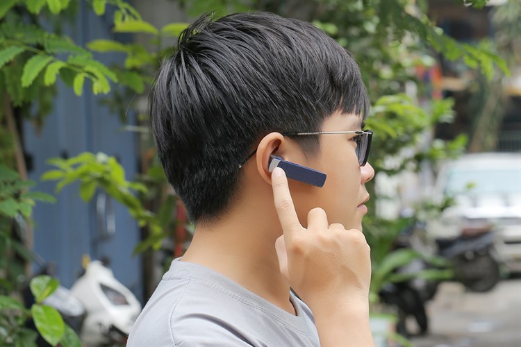 Tai nghe Bluetooth 1 Bên Roman R552X Màu Xanh Dương