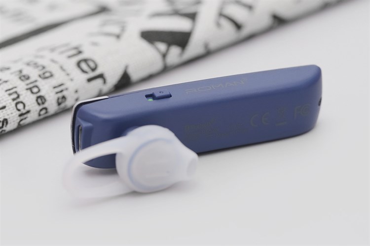 Tai nghe Bluetooth 1 Bên Roman R552X Màu Xanh Dương