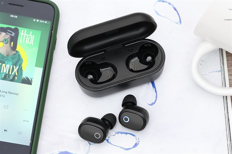 Tai nghe Bluetooth True Wireless Mozard TS13 Màu Đen