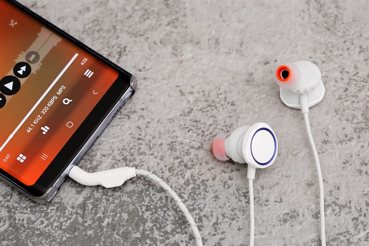 Tai nghe Có Dây Gaming JBL Quantum 50 Màu Trắng