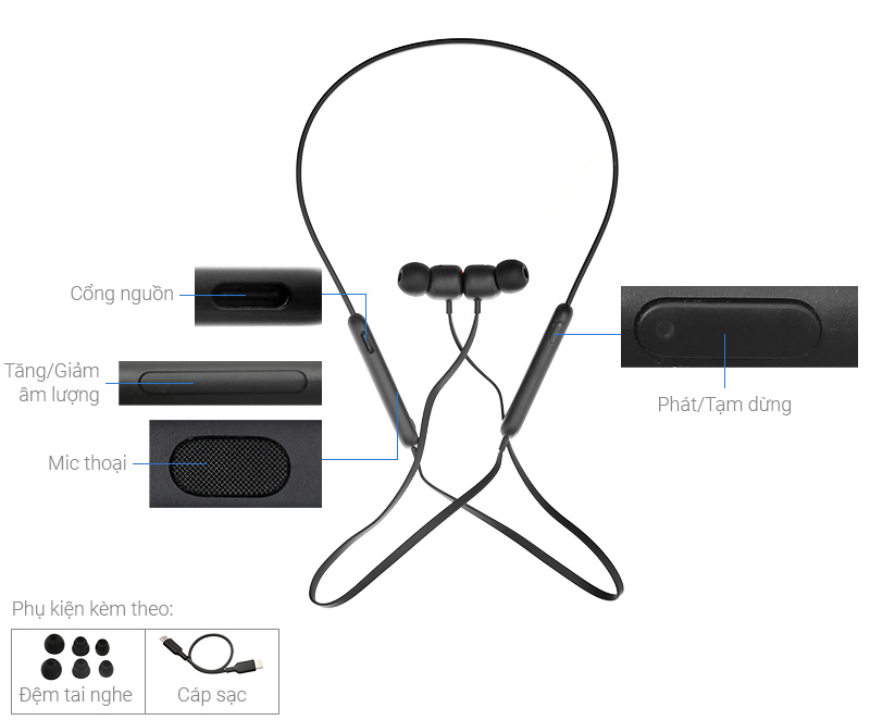 Tai nghe Bluetooth Beats Flex MYMC2/ MYMD2