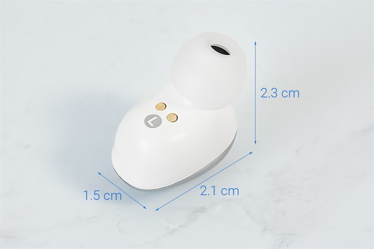 Tai nghe Bluetooth True Wireless Mozard Q8 Màu Trắng