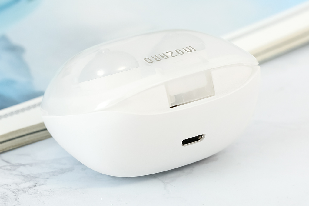 Tai nghe Bluetooth True Wireless Mozard Q8 Màu Trắng