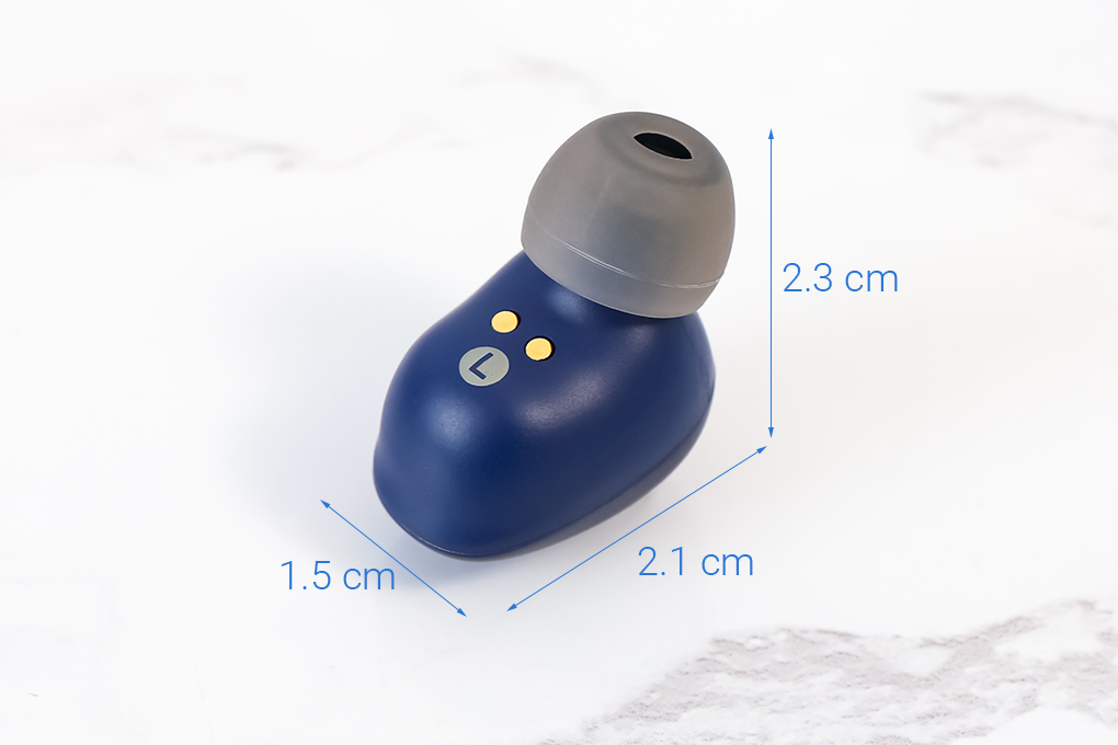 Tai nghe Bluetooth True Wireless Mozard Q8 Màu Xanh Navy