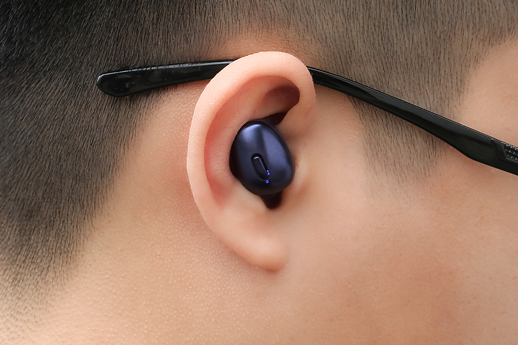 Tai nghe Bluetooth True Wireless Mozard Q8 Màu Xanh Navy