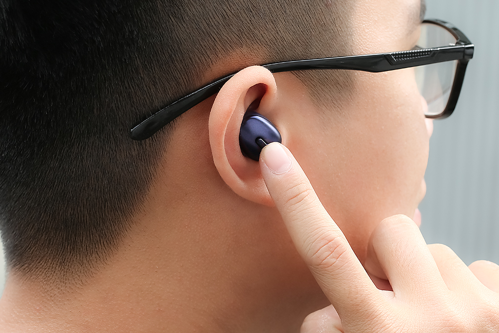 Tai nghe Bluetooth True Wireless Mozard Q8 Màu Xanh Navy