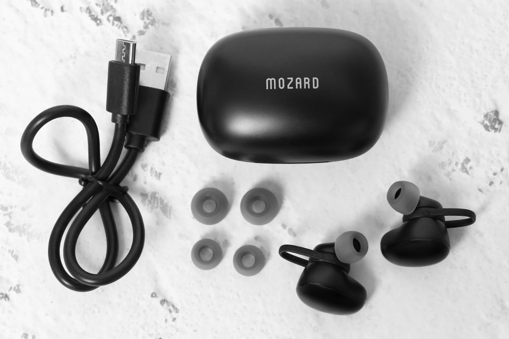 Tai nghe Bluetooth True Wireless Mozard TS11 mini Màu Đen