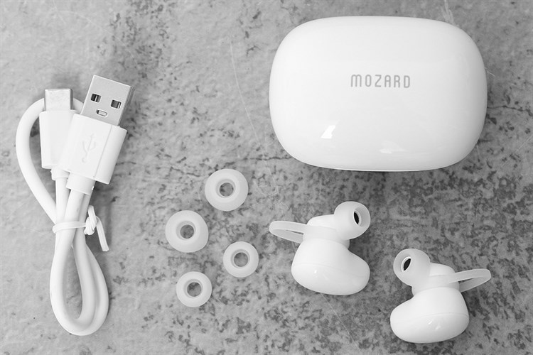 Tai nghe Bluetooth True Wireless Mozard TS11 mini Màu Trắng