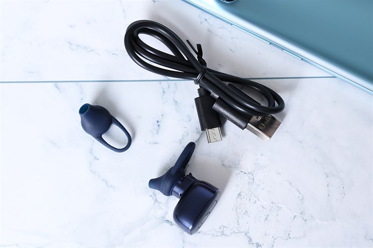 Tai nghe Bluetooth 1 Bên Mozard Q6C Màu Xanh Navy