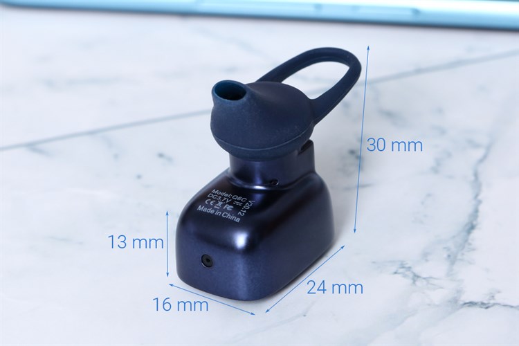 Tai nghe Bluetooth 1 Bên Mozard Q6C Màu Xanh Navy
