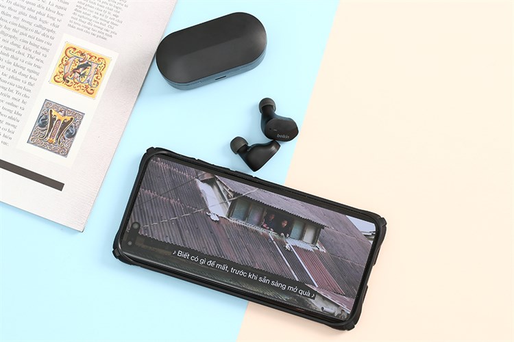 Tai nghe Bluetooth True Wireless Belkin Soundform AUC001 Màu Đen