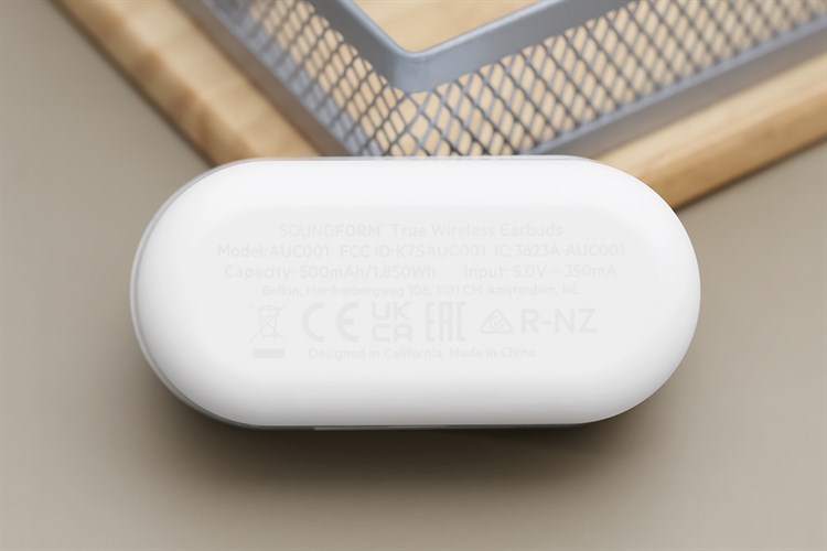 Tai nghe Bluetooth True Wireless Belkin Soundform AUC001 Màu Trắng