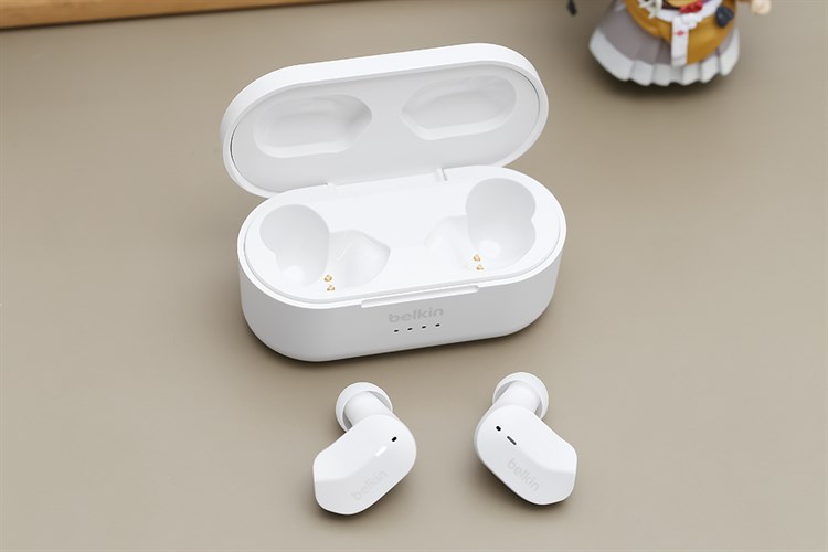Tai nghe Bluetooth True Wireless Belkin Soundform AUC001 Màu Trắng