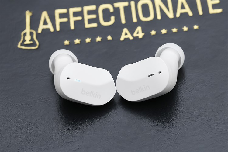 Tai nghe Bluetooth True Wireless Belkin Soundform AUC001 Màu Trắng