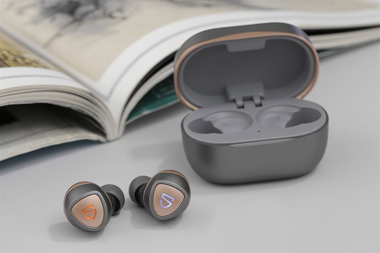 Tai nghe Bluetooth True Wireless Soundpeats Sonic Màu Xám