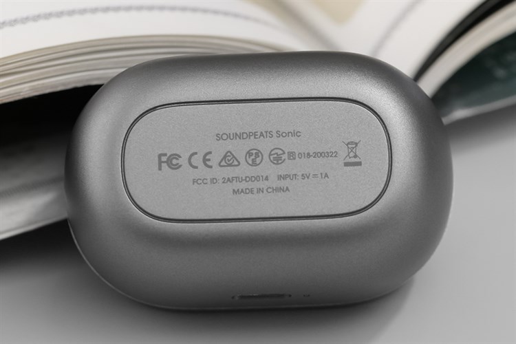 Tai nghe Bluetooth True Wireless Soundpeats Sonic Màu Xám