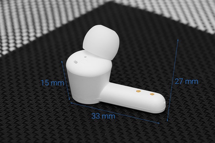 Tai nghe Bluetooth True Wireless Soundpeats Q Trắng Màu Trắng