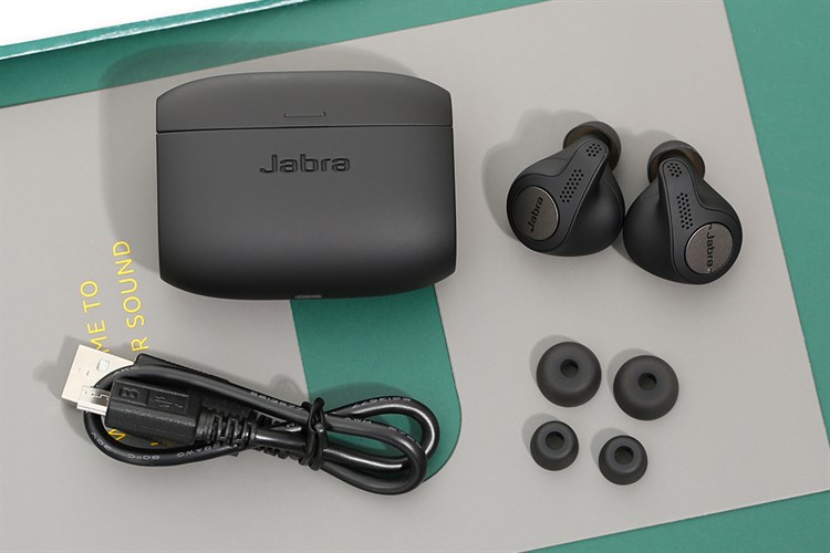 Tai nghe Bluetooth True Wireless Jabra Elite Active 65T Đen Titanum Màu Đen
