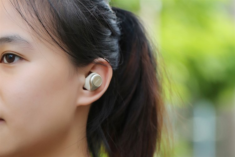 Tai nghe Bluetooth True Wireless Jabra Elite 75T Gold Màu Vàng đồng