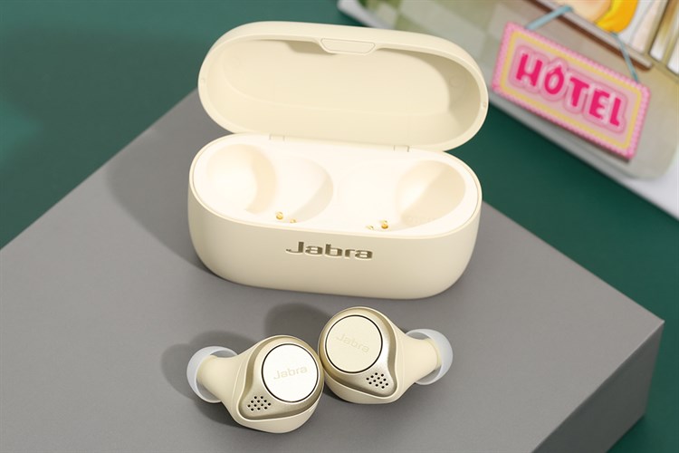 Tai nghe Bluetooth True Wireless Jabra Elite 75T Gold Màu Vàng đồng