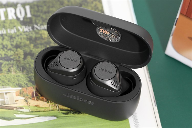 Tai nghe Bluetooth True Wireless Jabra Elite Active 75T Đen Xám Màu Đen - Xám