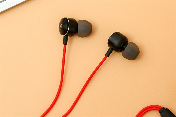 Tai nghe Có Dây Rapoo EP28 Màu Đen - Đỏ