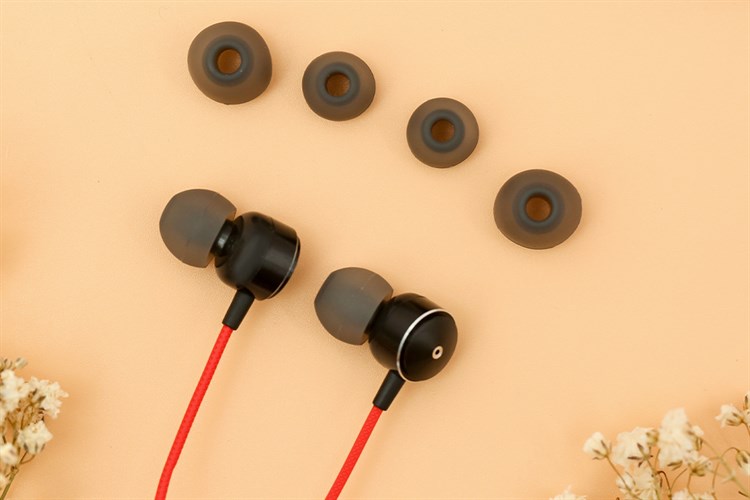 Tai nghe Có Dây Rapoo EP28 Màu Đen - Đỏ